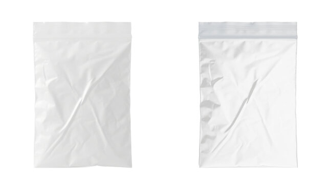 White vs Black Plastic Packaging Bags