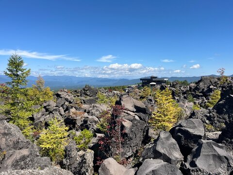 Onioshidashi Volcanic Park, Gunma, Japan	