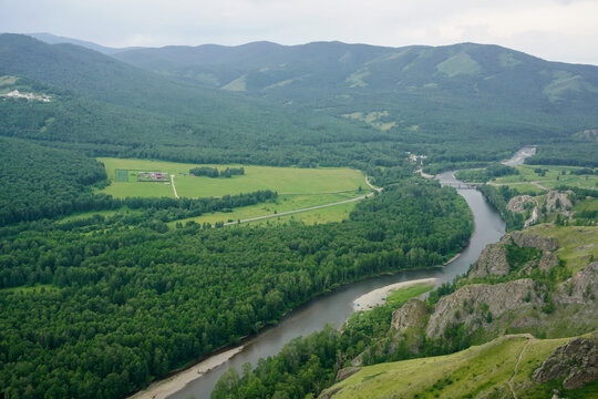 Path of the Ancestors or Shaman Trail in Khakassia