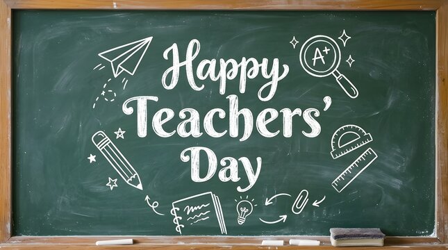back to school blackboard