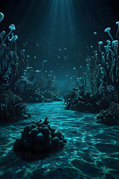 coral reef and fish
