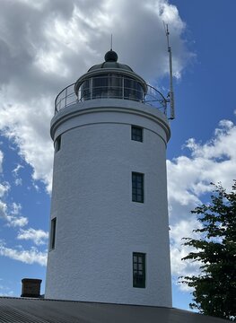 Hano lighthouse in Blekinge archipelago, southern Sweden.