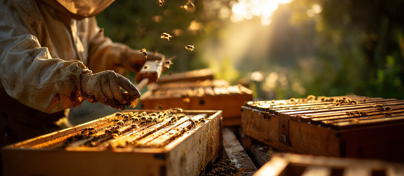 beekeping or apiculture