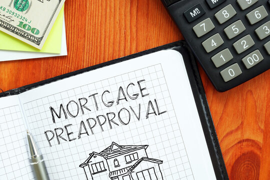 Mortgage Preapproval Concept Representing Home Loan Eligibility Credit Assessment Financial Planning Borrowing Readiness Property Financing Home Buying Process and Banking Approval