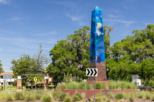 Jacksonville, FL, USA - May 15, 2026: Jacksonville University is a private liberal arts university that was founded in 1934.