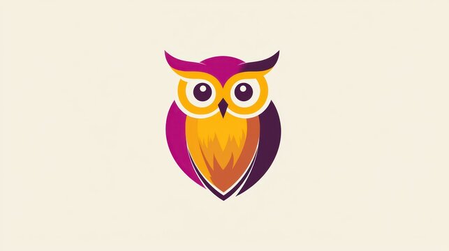 Colorful Owl Logo Design for Brand Identity