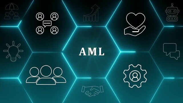 Anti Money Laundering (AML) regulations and compliance concept. Turning to regulatory web data to enhance AML compliance and mitigate liability. Fighting dirty money and illicit financial flows.4k