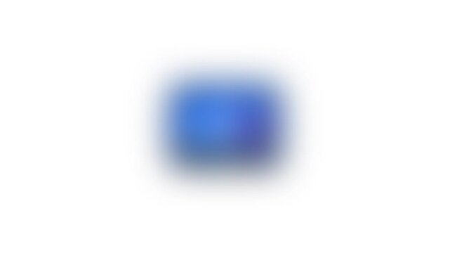 Flat design icon of a computer monitor showing connection error or no signal with a red cross, isolated on a white background.