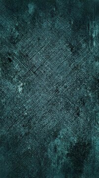 Dark teal grunge textured background with distressed painterly effects.