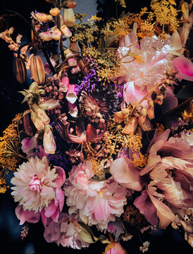 Vibrant Bouquet Displaying Various Flowers