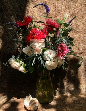 Vibrant Bouquet Displaying Assorted Floral Varieties