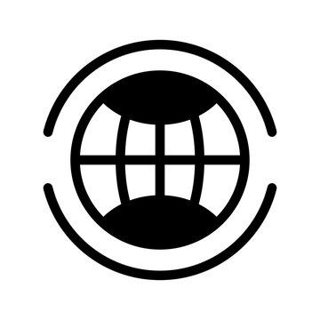 Global Icon Vector Symbol Design Illustration