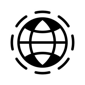 Global Icon Vector Symbol Design Illustration