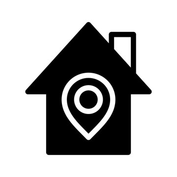 Local Icon Vector Symbol Design Illustration
