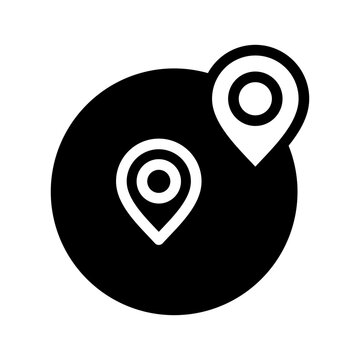 Local Icon Vector Symbol Design Illustration