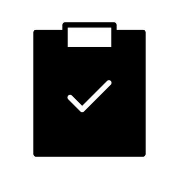Clipboard Icon Vector Symbol Design Illustration