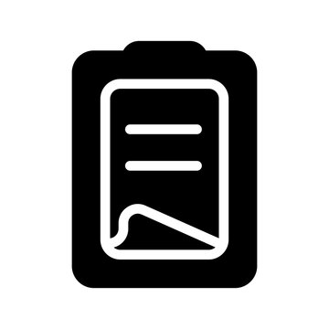 Clipboard Icon Vector Symbol Design Illustration