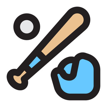Baseball Icon Illustration