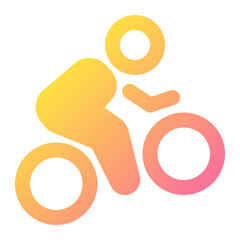 Fototapeta premium BMX Icon Illustration