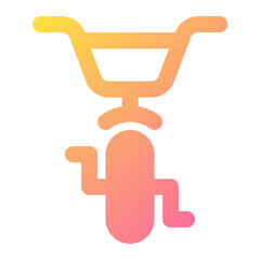 Fototapeta premium BMX Icon Illustration