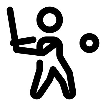 Baseball Icon Illustration