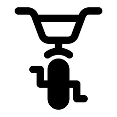 Fototapeta premium BMX Icon Illustration