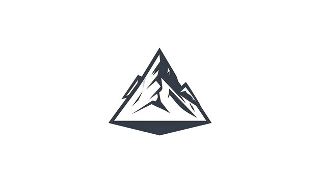 Black pyramid with geometric shadow pattern.