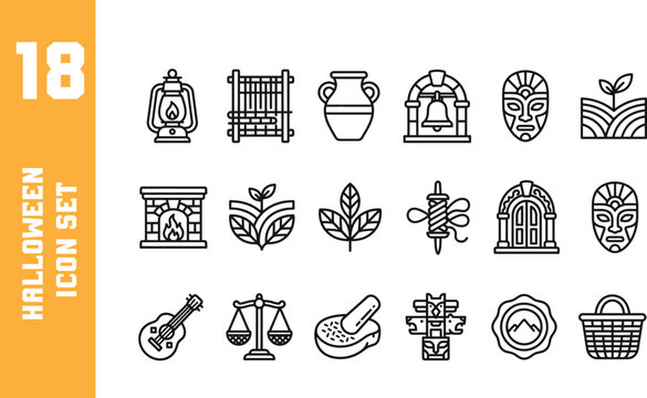 travel icons set vector illustration