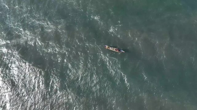 The fishermen have no choice but to head out to sea in their wooden boats, using only oars, even as they struggle against towering waves in gale-force winds&mdash;all for the sake of their families