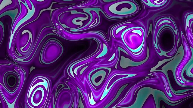 Magical Fluid Nebula Fantasy Space Animation