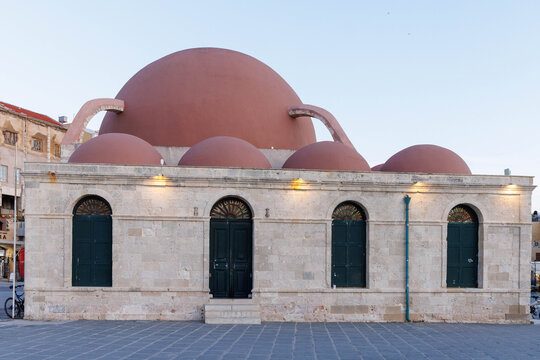 K&uuml;&ccedil;&uuml;k Hasan Pascha Moschee in Chania