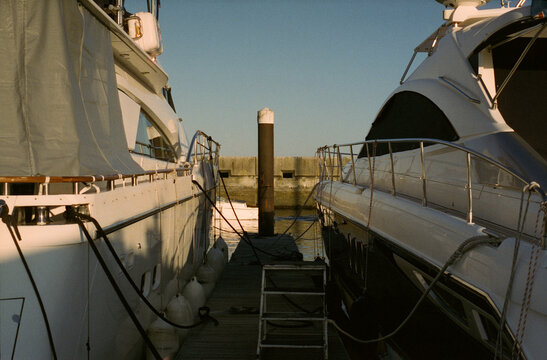 Yachts At Marina Dock