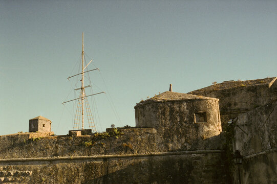 Fort Wall And Mast