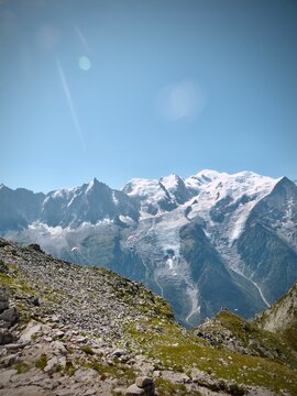 high mountain landscape