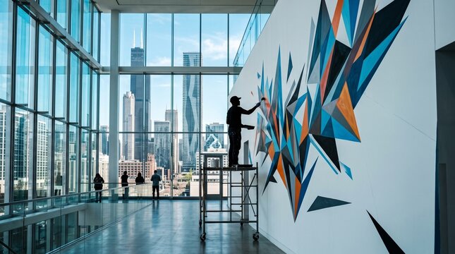 Executive Architect Designing Future Vision at Skyline Window