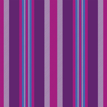 A seamless fabric stripe design shows a structured line sequence and a classic fabric surface. Purple colors create stylish background appeal while keeping the design useful for wallpaper.