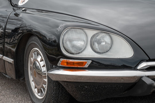 corfu, corfu, Greece. February 16, 2025: Citro&euml;n DS Close-Up