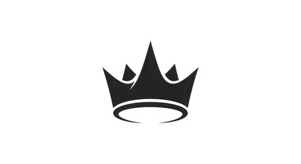 Obraz premium Royal crown symbol isolated on clear background for graphic design use transparent background