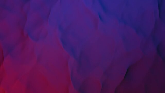 Abstract flowing wave texture in blue, purple, and red tones, seamless ten second loop background suited for a wide range of creative and design projects.