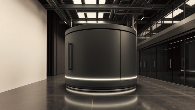 Enterprise AI Isolation Vault Inside Research Facility