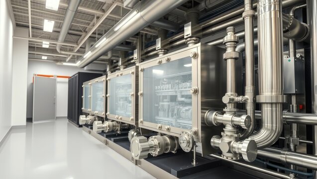 Industrial Heat Exchanger for Enterprise AI Cooling Systems