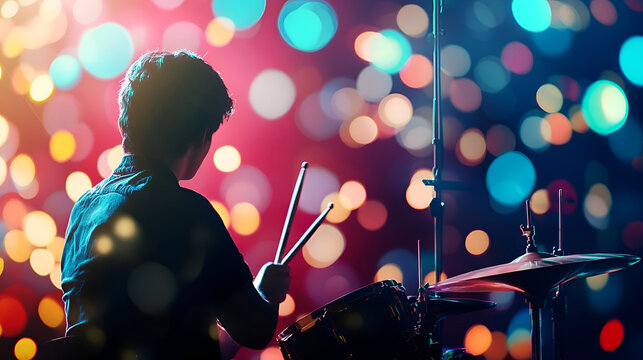 microphone on stage