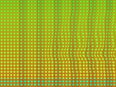 Hidden 3D number 4 stereogram illusion