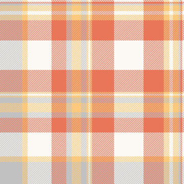 Choice check tartan fabric, gift paper textile pattern vector. Hat seamless plaid background texture in white and red colors.
