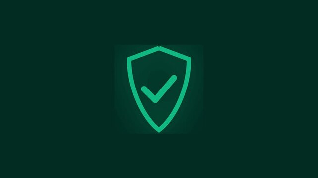 Dynamic Shield Security Animation 4K