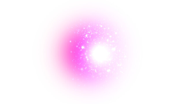 Glowing Pink Light