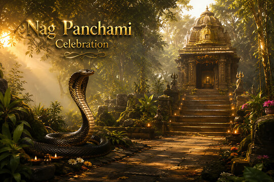 Nag Panchami Naga Panchami Hindu Festival Celebration during Shravana Sawan with Naga Puja and Shiva Worship