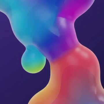 Colorful abstract liquid background with vibrant flowing shapes.