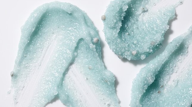 Delicate turquoise sea foam texture with shimmering water