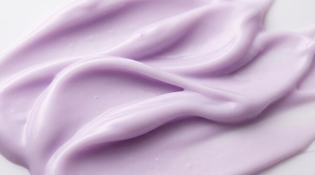 Soft pink and purple abstract wave background with blur